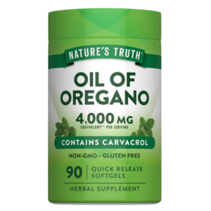 Aceite de Oregano. 90 cápsulas. 3.000 mg. Nature's Truth.