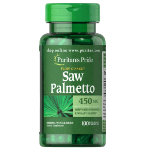 Saw Palmetto. 450 mg. 100 cápsulas. Puritan’s Pride.