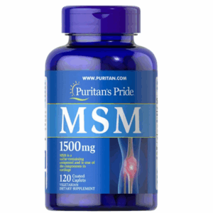 MSM. 1500 mg. 120 cápsulas. Puritan’s Pride.