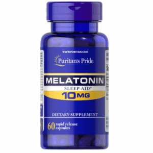 Melatonina 10 mg. 60 cápsulas. Puritan’s Pride.