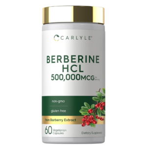 Berberina 250 mg. 60 cápsulas. Carlyle