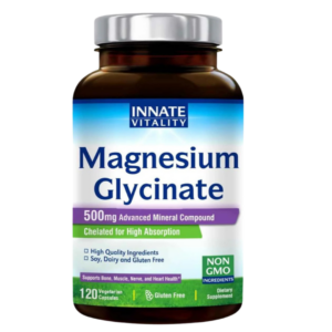 Glicinato de magnesio. 500 mg. 120 cápsulas. Innate.
