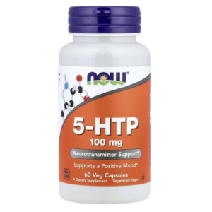 5-HTP. L-Triptofano.100 mg. 60 cápsulas. Now