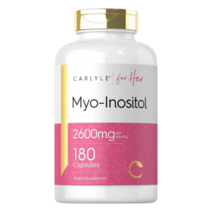 Myo-Inositol. 2600 mg. 180 cápsulas. Carlyle