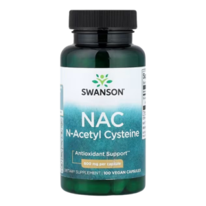 N-acetil Cisteína. 600 mg. 100 cápsulas. Swanson
