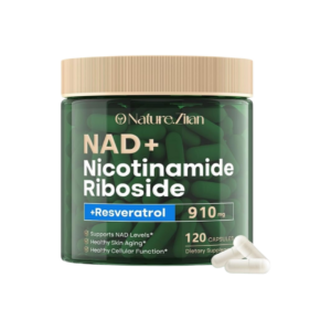 NAD + con resveratrol. 120 cápsulas. 910 mg. Nature. Ziran