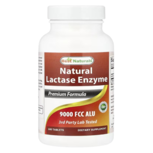 Enzimas de lactasa. 180 tabletas. Best Natural's